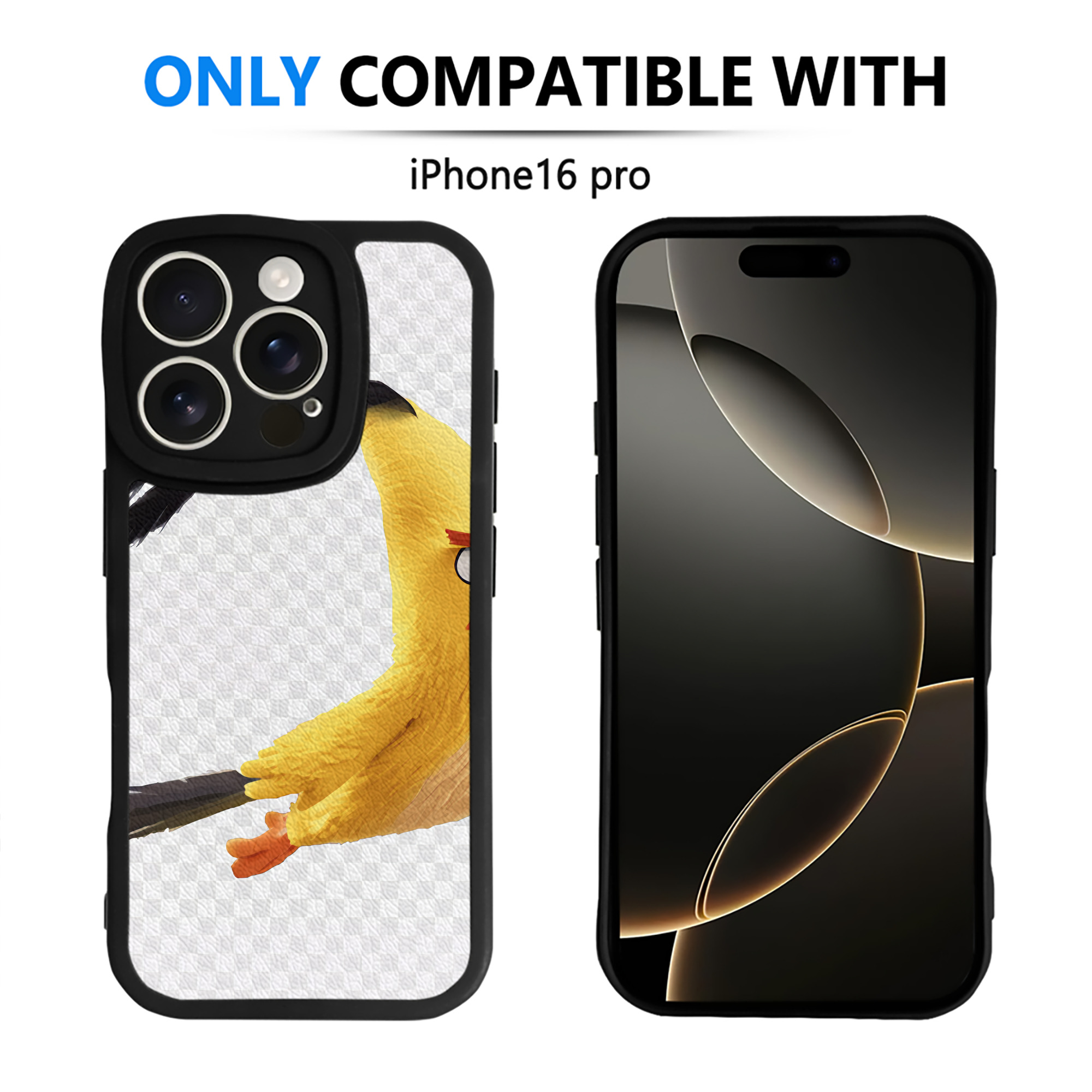 （画像用） Angry Birds アングリーバード 【iPhone 16シリーズ対応】シリコンスマホケース（レザー調） 材質：シリコン